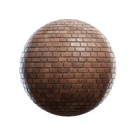 Brown brick wall